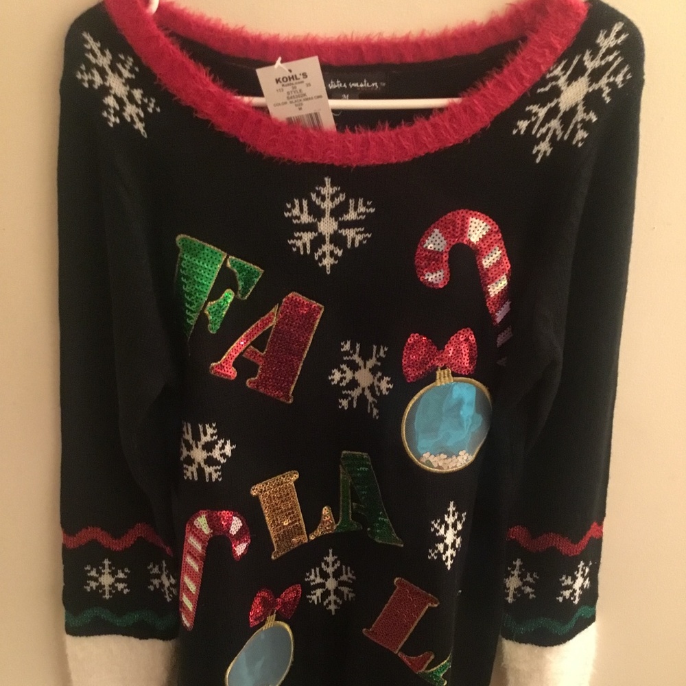 Ugly Christmas Sweater Dress